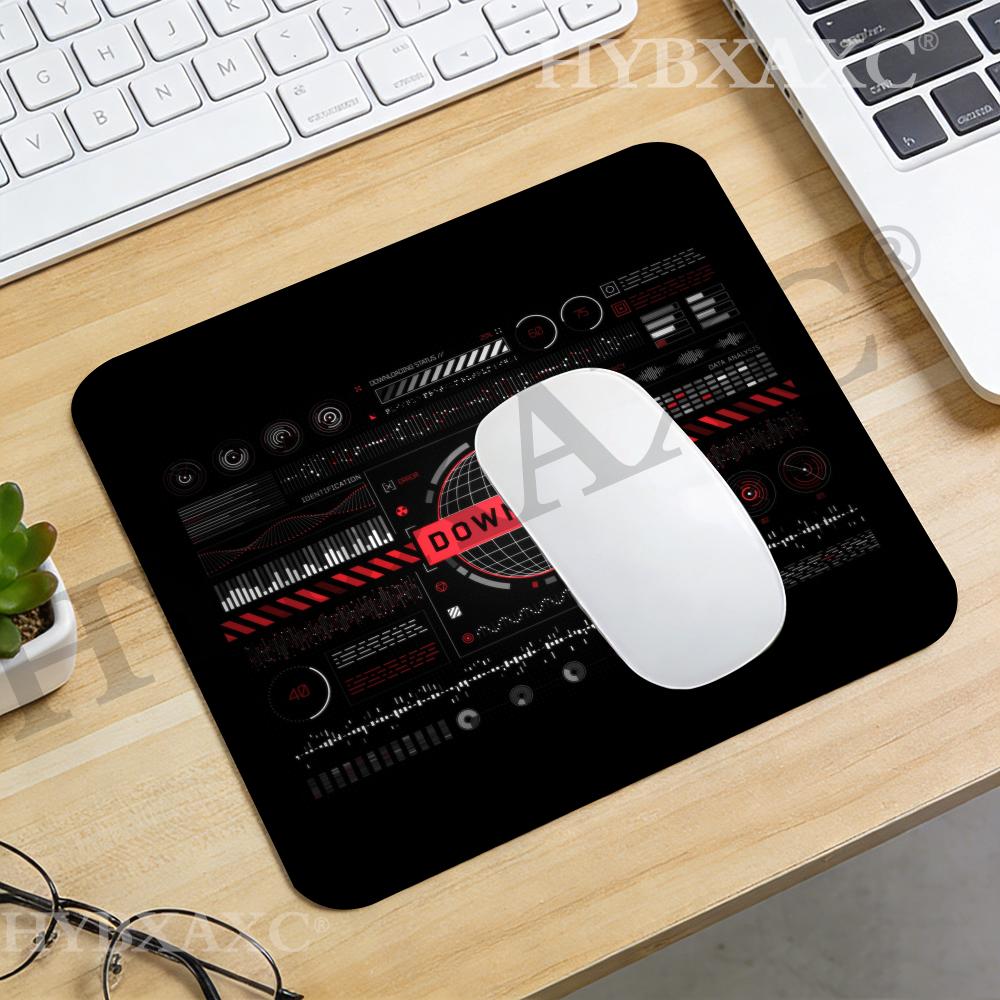 Tech Accessories For Work - แผ่นรองเมาส์วิเคราะห์ข้อมูลล้ำสมัย HYBXAXC ขนาดใหญ่ แผ่นรองโต๊ะทำงานแนวไซเบอร์เทค สำหรับสำนักงาน เล่นเกม