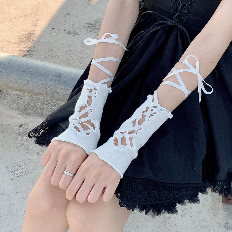 ถุงมือ Y2K สไตล์โลลิต้าสาวหวาน - Y2K Tech Accessories บทวิจารณ์และราคา
