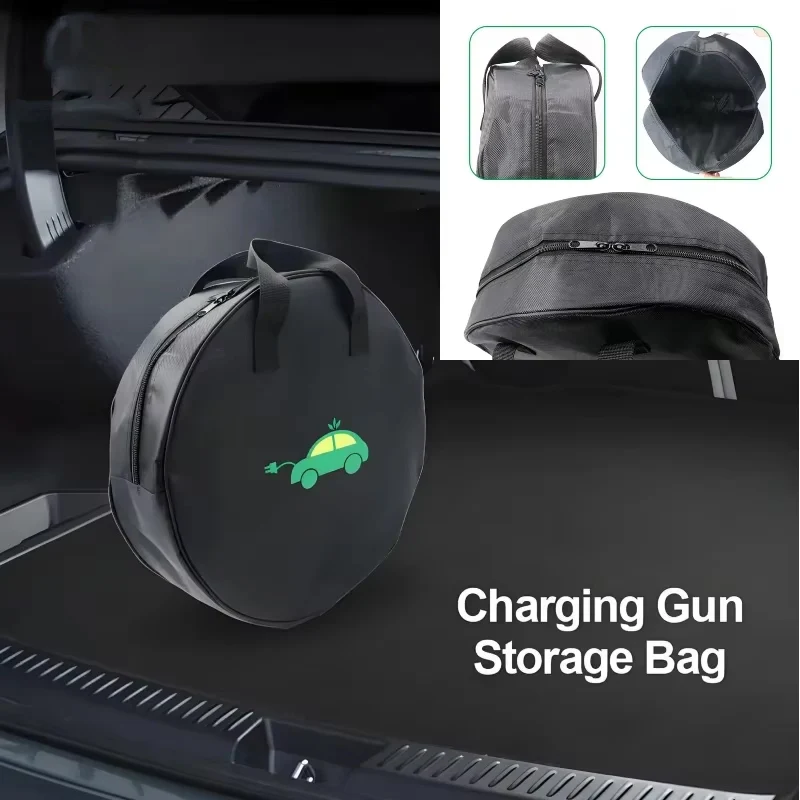 กระเป๋าเก็บสายชาร์จรถยนต์ทรงกล - Cable Organizer Bag บทวิจารณ์และราคา