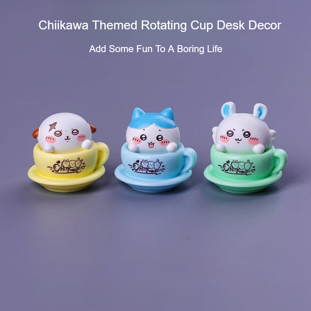 ฟิกเกอร์แก้วหมุนชิคคาวะ น่ารัก - Tech Home Accessories บทวิจารณ์และราคา